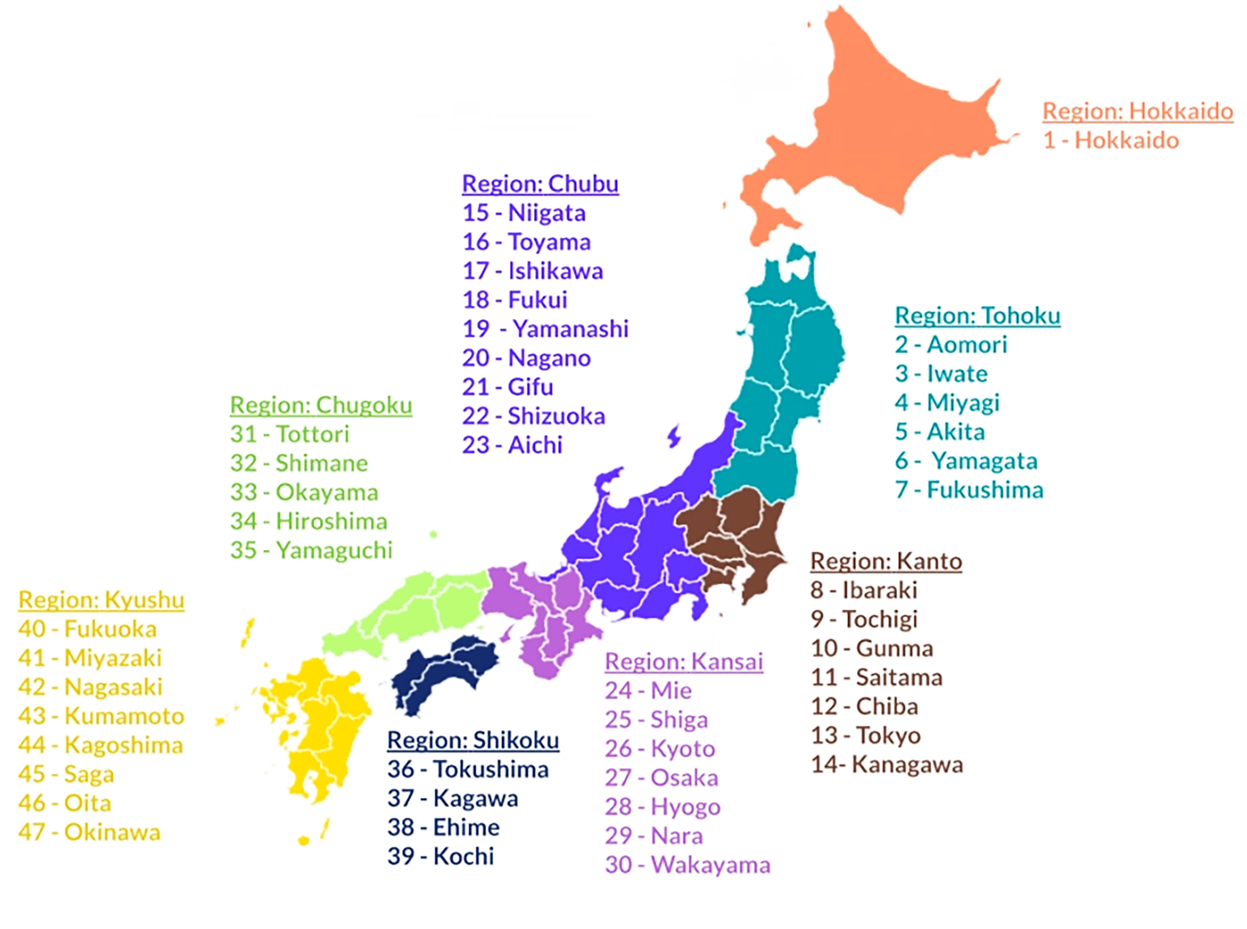 Japan Map