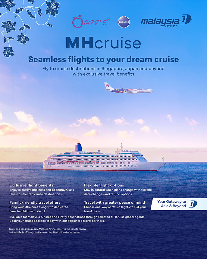 Malaysia Airlines cruise promotion
