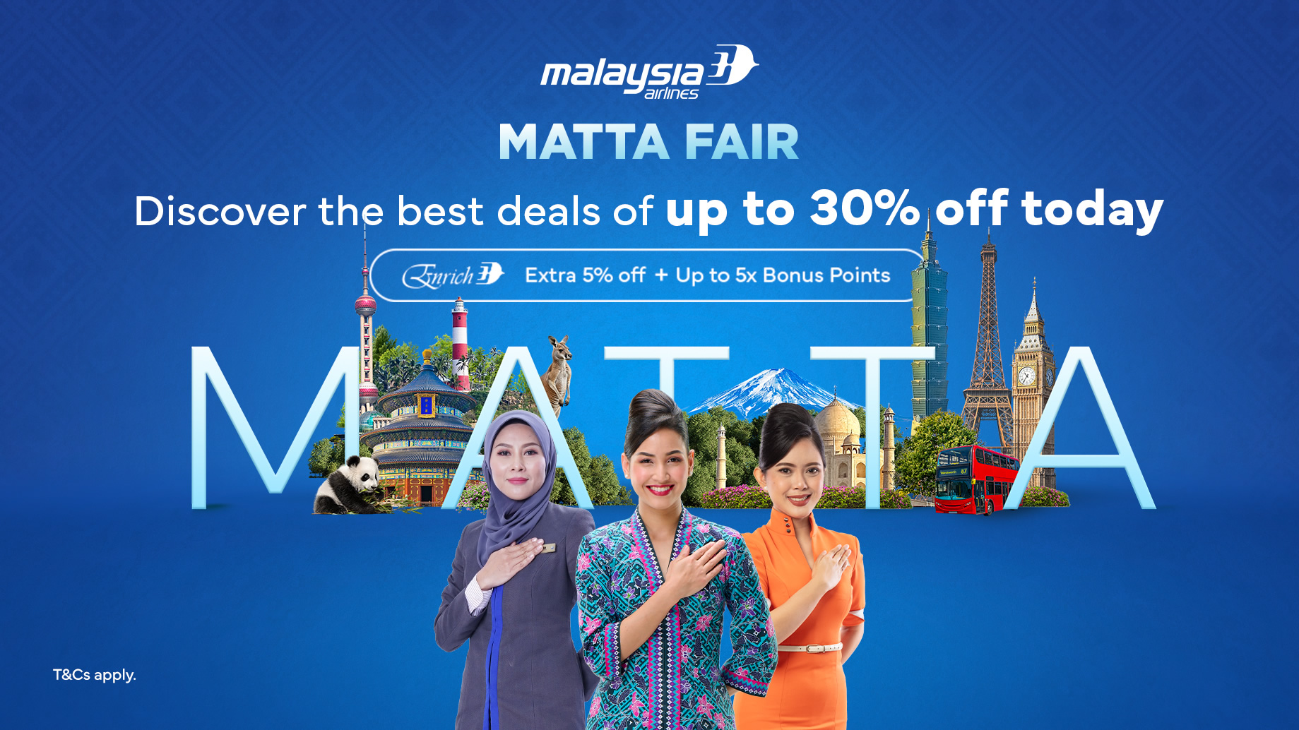 Malaysia Airlines MATTA Fair 2026